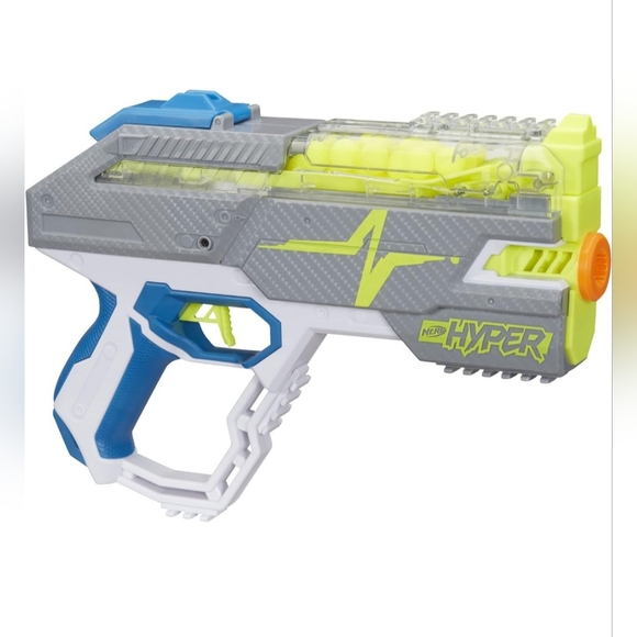 Nerf Hyper Rush-40 Gun, Eyewear & 2  50 Round Reload Canister's! RTG ALL NEW - Picture 13 of 14